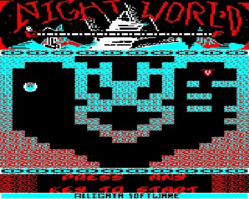 Night World (198x)(Doctor Soft) screen shot title